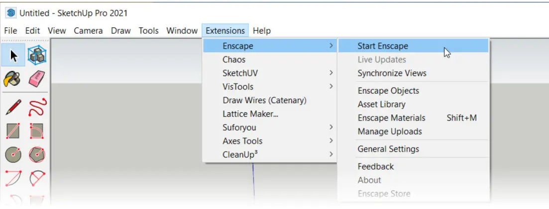 Detailed instructions for installing Enscape