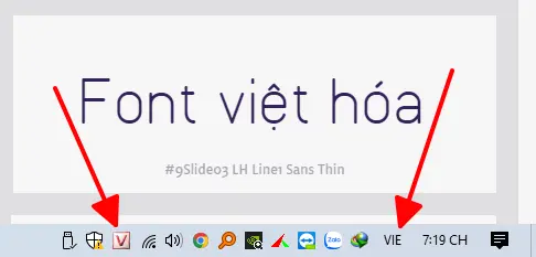 Vietnamese font