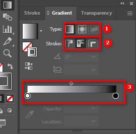 HOW TO công cụ Gradient tool Illustrator