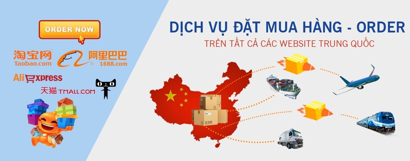 Order hàng Quảng Châu thông qua các dịch vụ