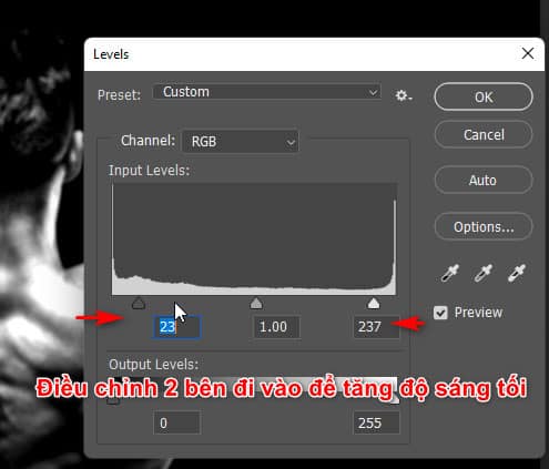 Cách áp chất liệu vào chủ thể trong Photoshop