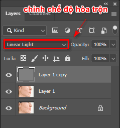 Cách xóa mụn trong photoshop phần 2