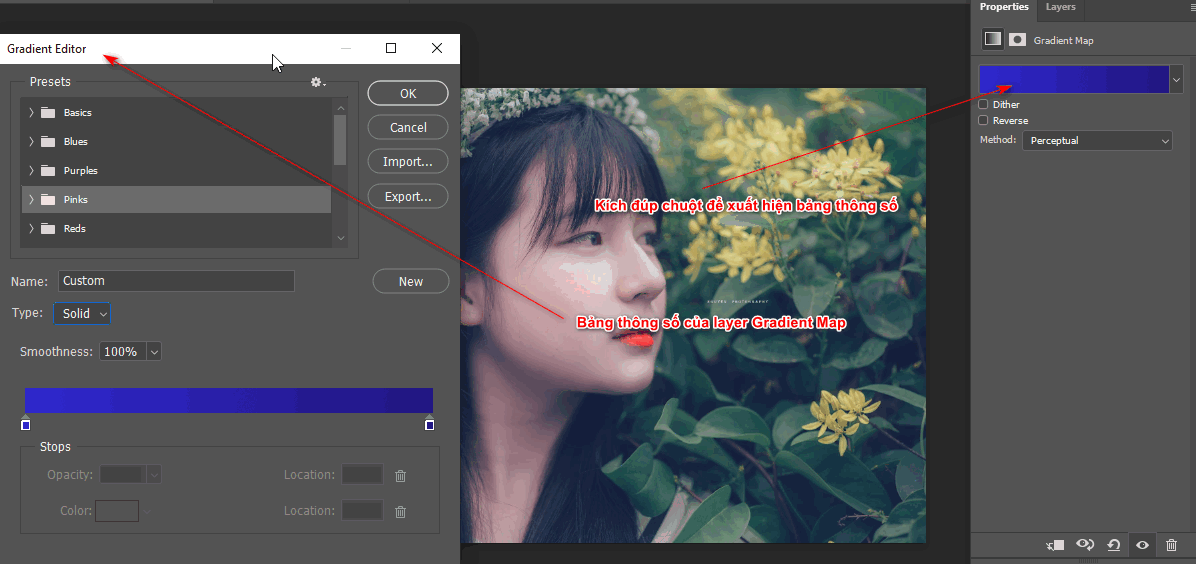 Basic and simple way to blend colors in photoshop