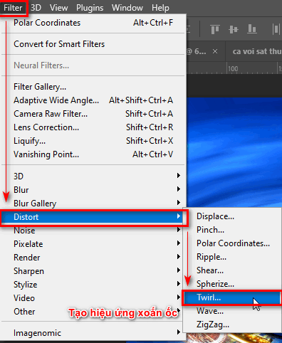 How to create a rotating city in photoshop