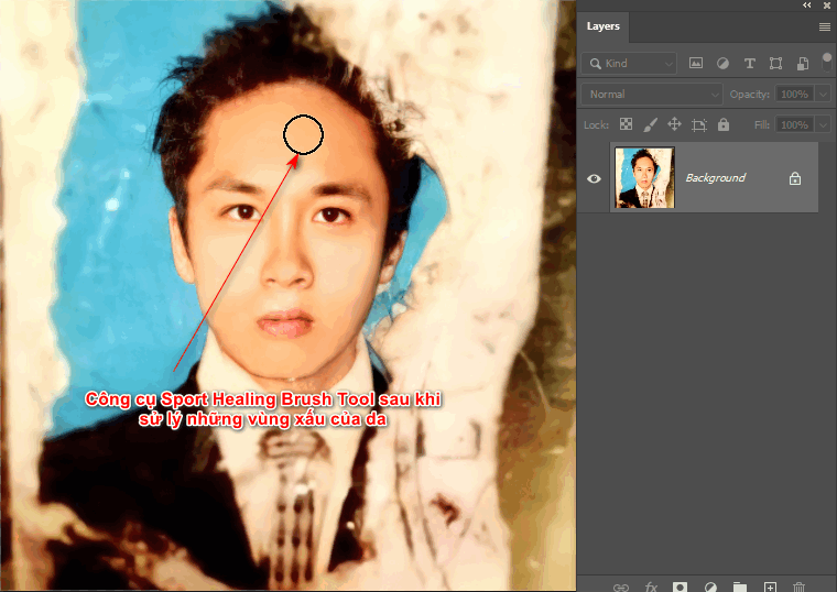 How to restore photos in Photoshop