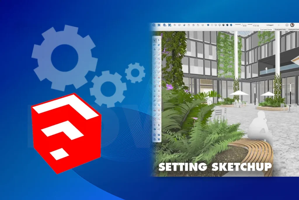 Hướng dẫn Setting sketchup khi lần đầu cài đặt