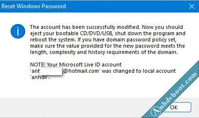 Cách phá mật khẩu windows reset password windows mới nhất